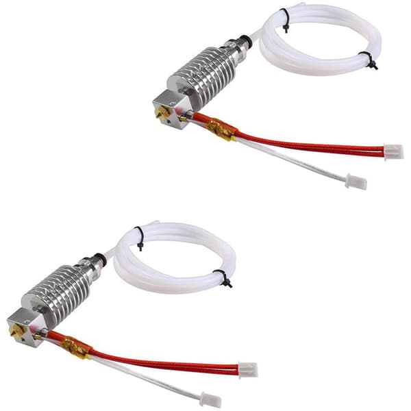 2 stk 12V 40W 0,4 mm V5 J-Head Hotend Ekstruder Hot End Kit 3D-printerdele til I3 3D-ekstruderprinter