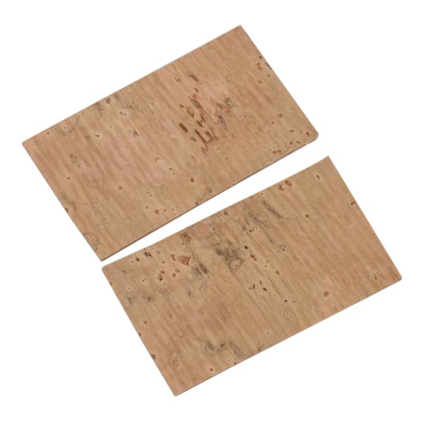 5 stk 45x25x1mm korkplater for fløyte klarinett saksofon reservedeler