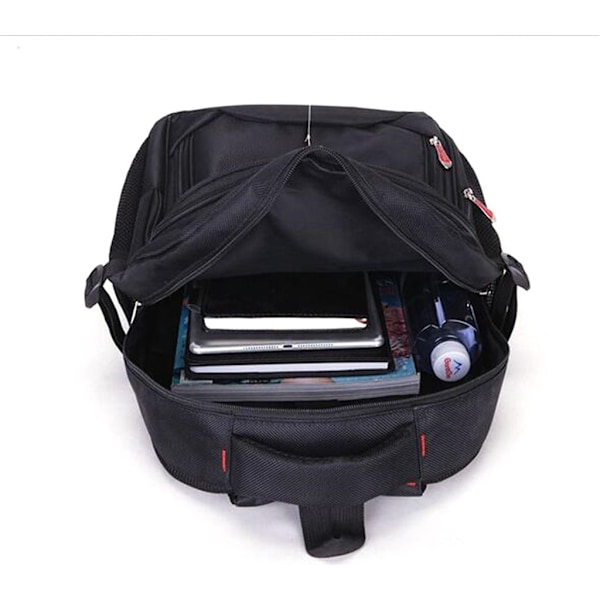 15,6\" Herrryggsäck i Nylon, Vattentät, Resa, Laptop, Axelväska