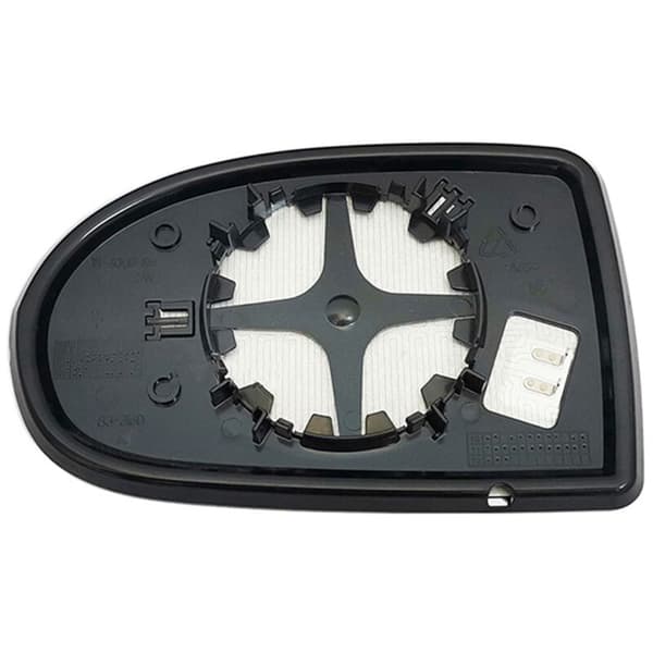 Right Door Side Mirror Glass Heated with Backing Plate for Compass 2007 - 2017
