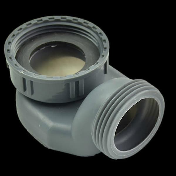 Universal Drain Hose for Sink 90cm Expandable Flexible P-Trap Odor-Proof Design Threaded Drain Hose for 45-48mm Thread Ne