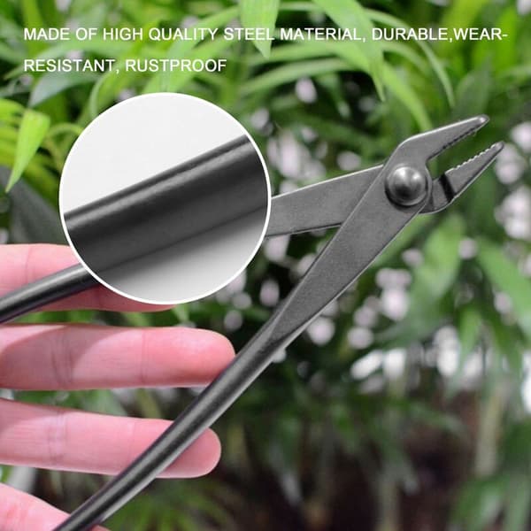 20CM Round Edge Steel Garden Pruning Tracer Pliers Scissors Thick Branches Cutter Shears Bonsai Tool