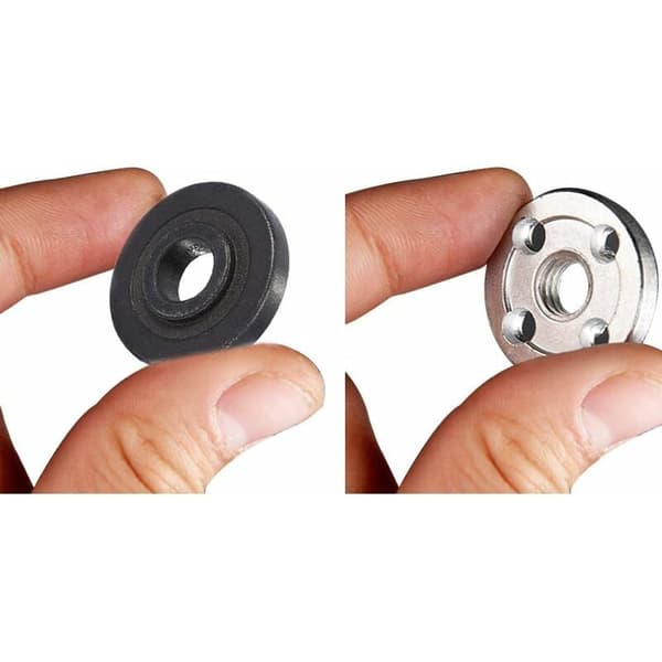 1 Pair Angle Grinder Repair Component Assembly Part Inner Outer Flange for 9523