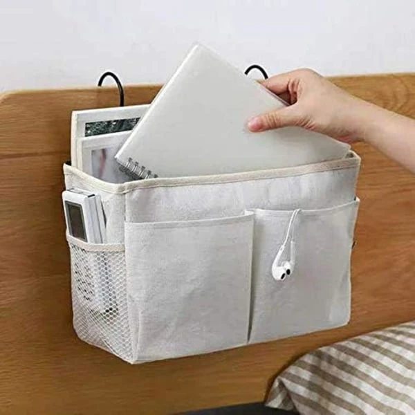 Bedside Caddy/Bed Storage Bag Hanging Organizer for Bunk Bed