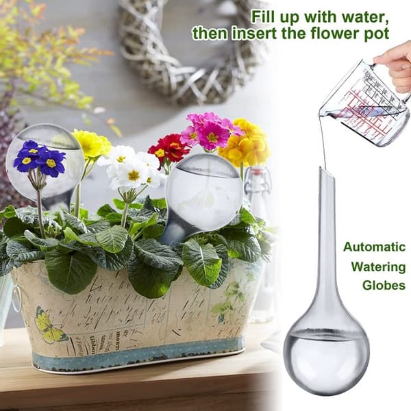 8-pack Self-Watering Automatic Plant Waterers Long Time