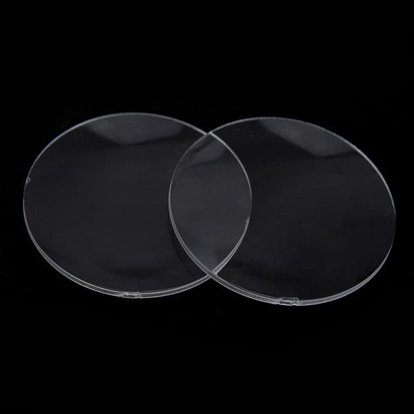2pcs 50mm Diameter Acrylic Magnifying Glass, Reading Magnifier, Lens Replacement
