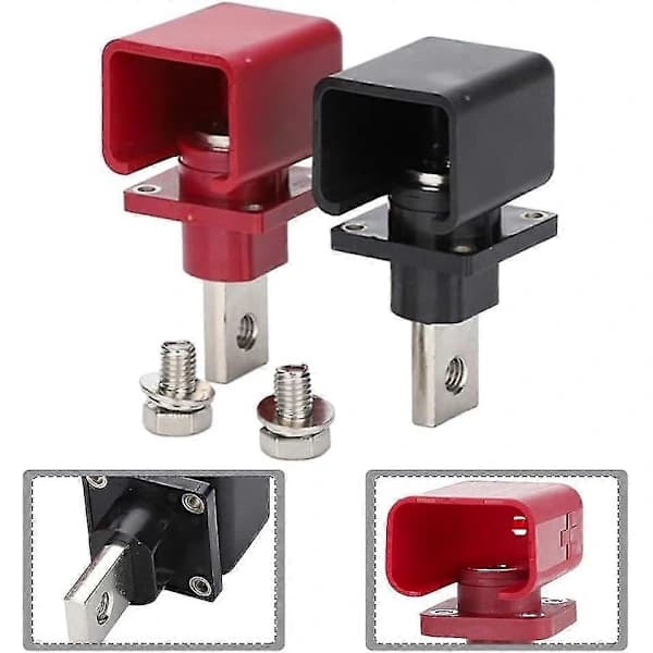 NA/300A Batterikontakt av koppar, litiumbatteri, genom vägg, högström koppar (2 st)