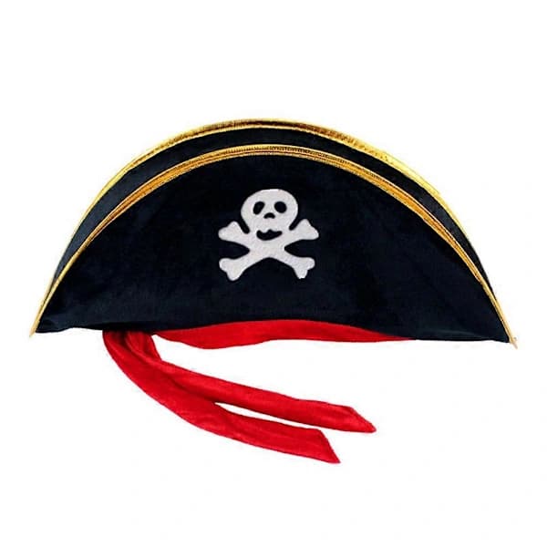 Kids Pirate Eye Patch, Pirate Hat and Patch Set, Performance Costume Accessories, 2 Pcs【PL】