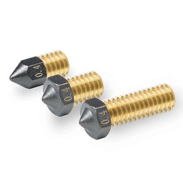 Upgrade for Volcano 1.75-0.4mm Nozzle PTFE Coated Brass Nozzle 3D Printer Part PTFE Coating Surface for Ender 3