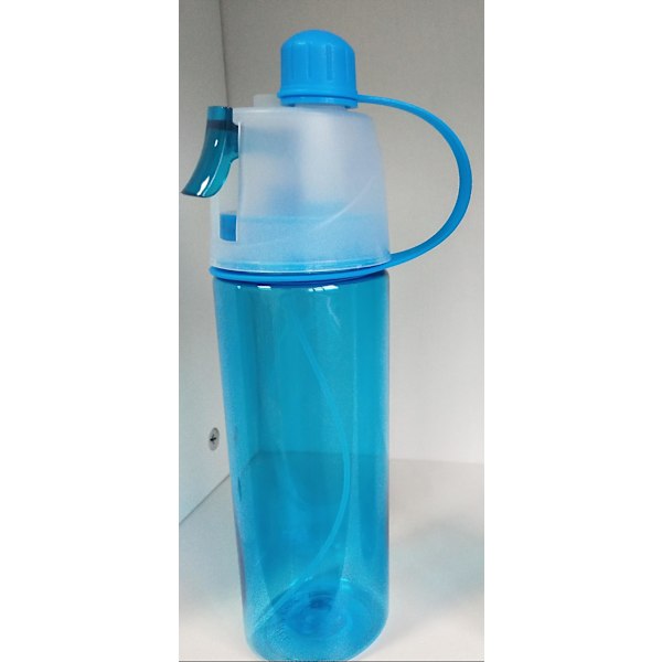 Lasten suihkepullo, myrkytön ja BPA-vapaa, 600 ml, sininen
