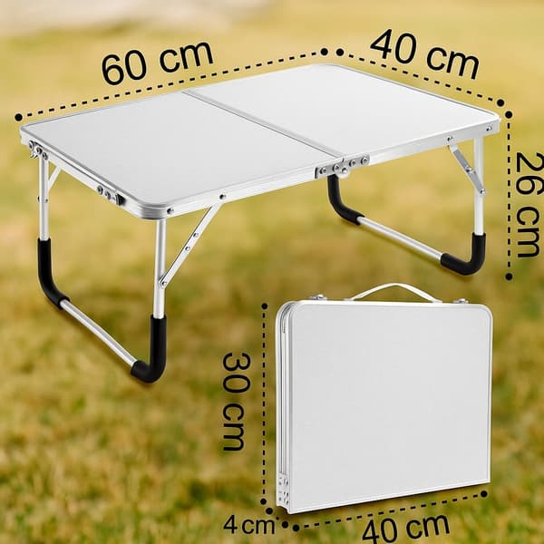 Fällbart lättvikts campingbord i aluminium 1000 1000