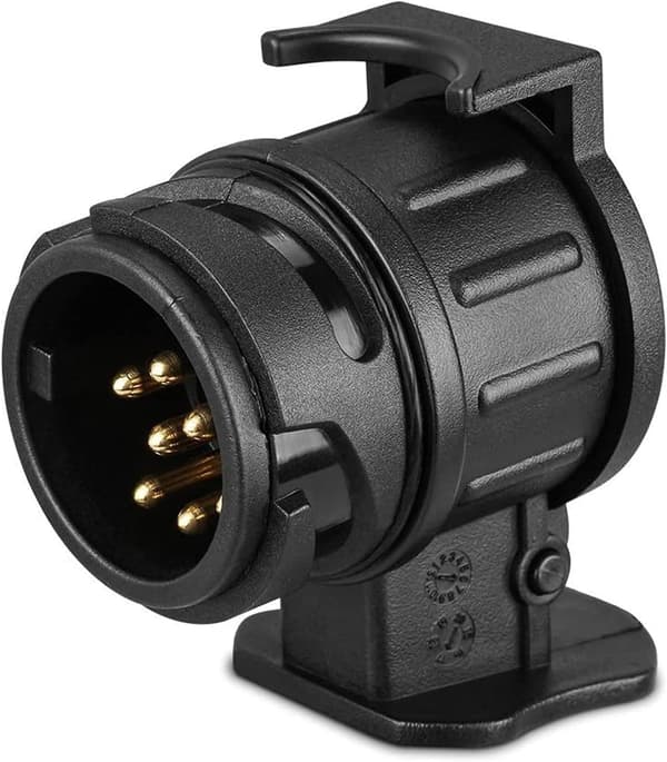 Traileradapter, 13/7 Vattentät Dragkroksadapter