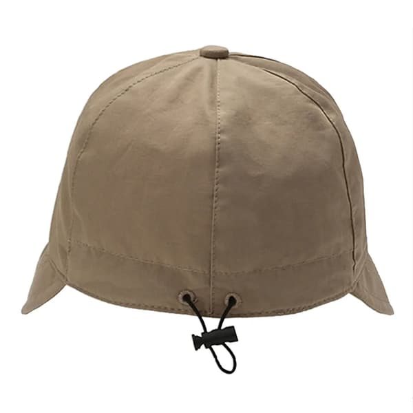 Sun hat, sun protection hat, UV protection cap with wide brim, golf hat, beach cap, foldable fishing hat, packable cap (light beige)