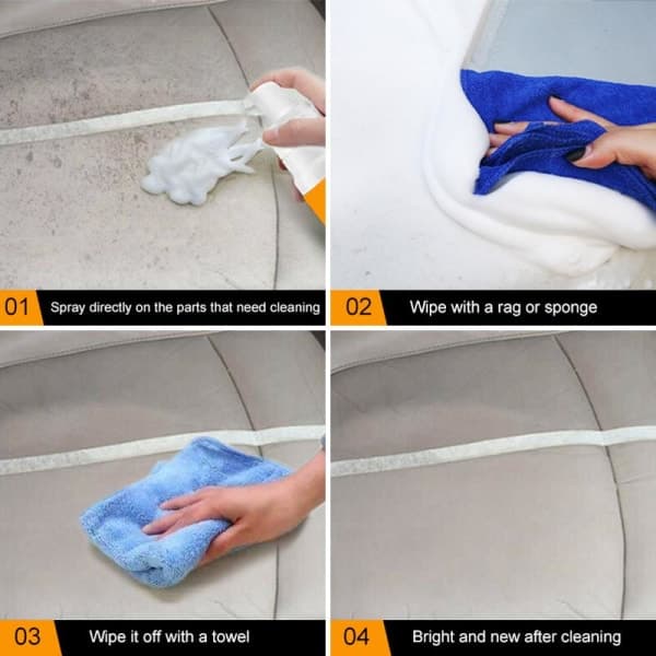 Universal Cleaning Foam for Home and Car 100ml 2-Pack 100ml 2-Pack