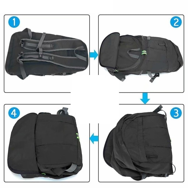 Ultralight Foldable Backpack, 20L, Compatible with Camping and Hiking