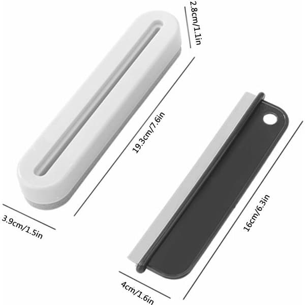 Cleaning Scraper Sponge Wiper and Washer, 2-in-1 Kit for Cleaning Removable Windows with Sponge for Car Windshield, Bathroom Mirrors and Tools