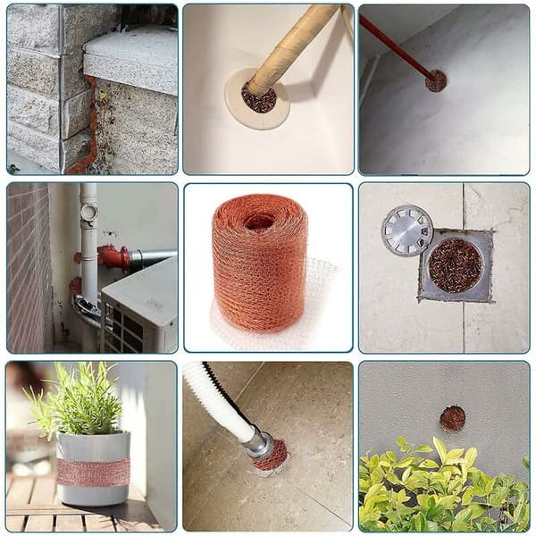 High-Quality Rodent Mesh, Copper Garden Netting
