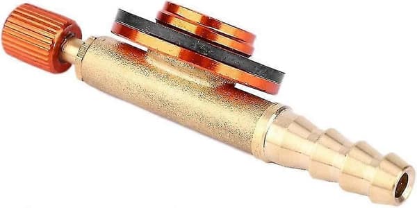 Gasspåfyllingsadapter, messing gasskomfyradapter Universal gasspåfyllingsadapter Slitesterk gassbryteradapter