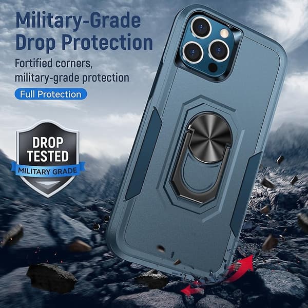 Ring Kickstand Robust Mobilcover Til iPhone 14 Pro