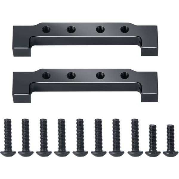 2 stk metallservofeste fast feste for 1/14 RC traktor lastebil bil oppgradering tilbehør