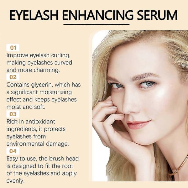 Waterproof Volumizing & Growth Mascara Moisturizing, Long-lasting, Smudge-proof Lash Serum