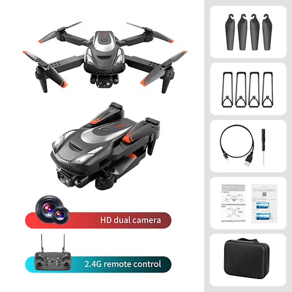 Uav Positionerings-HD-luftfotografering Vikbar Fyra Flygplan Fjärrstyrd Flygplan