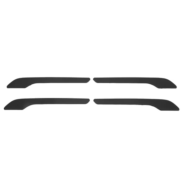 4pcs Door Handle Cover ABS Outer Handle Decorative Protection Stickers Replacement for Tesla Model 3 2017‑2020 Matte Black