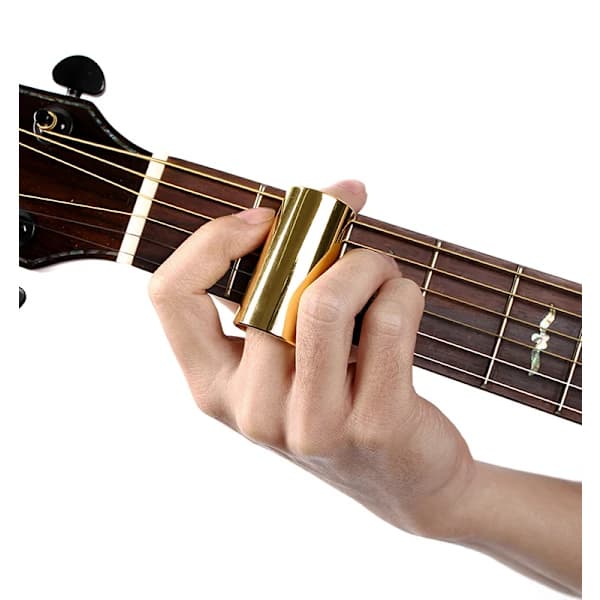 1 sett med 4 store gitar-slides for elektriske gitarer, A