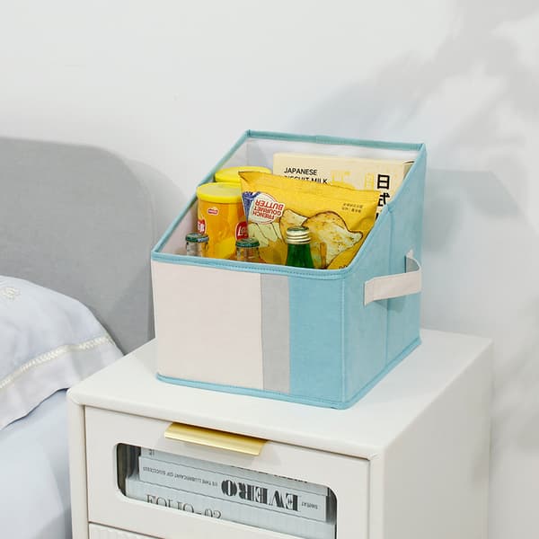 Large Capacity Foldable Storage Box for Toys Yellow Gul