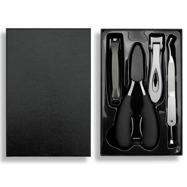 Large Nail Clipper Set, 5-Pack Sharp Toenail and Fingernail Clippers