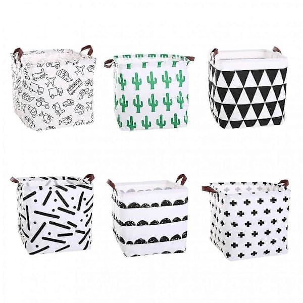 NA/Foldable Clothes Storage Bin Laundry Basket Organizer Car