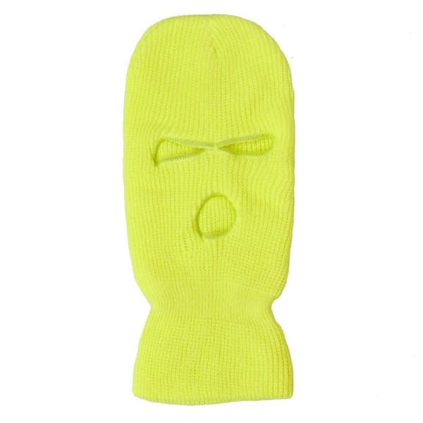 XJ-Neon Keltainen Balaclava Skidmask Rånarluva