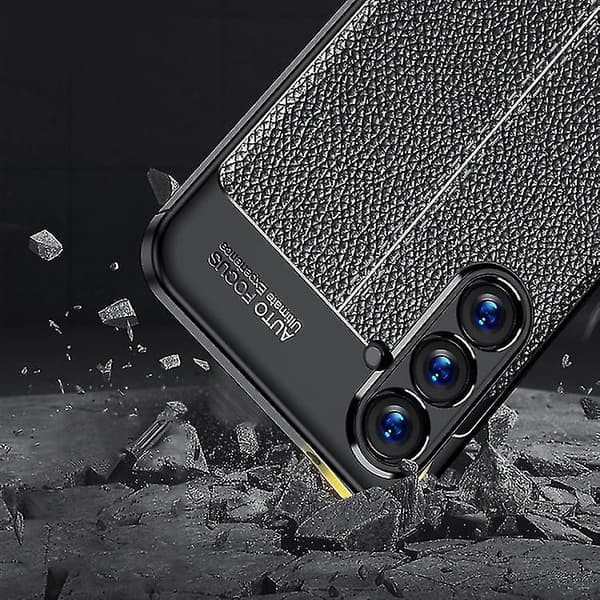 For Samsung Galaxy S23 Fe 5g Litchi Texture Shockproof TPU Mobile Shell