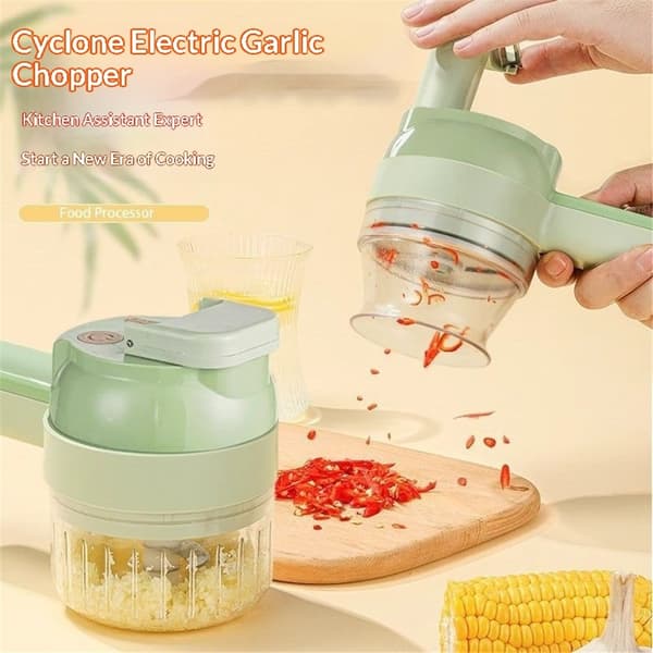 Handheld Electric Vegetable Cutter, Electric Vegetable Slicer