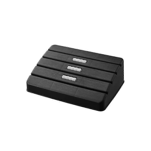 Footrest for under desk at work Footrest stool with rollers Massage footrest under desk for White White