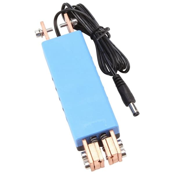 Integrated Spot Welder with Automatic Trigger for 18650 Battery Welding Mini Spot Welder (Blue)