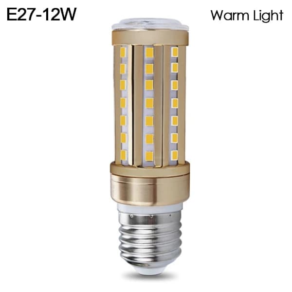 LED-lamppu välkkymätön E27-12W LÄMMIN VALO LÄMMIN VALO E27-12WWarm Light