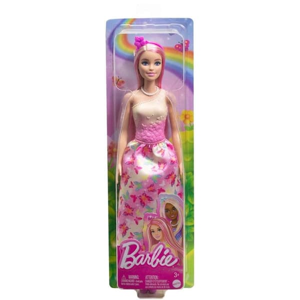 Barbie Docka Royals Rosa Multifärg Tyg, Plast