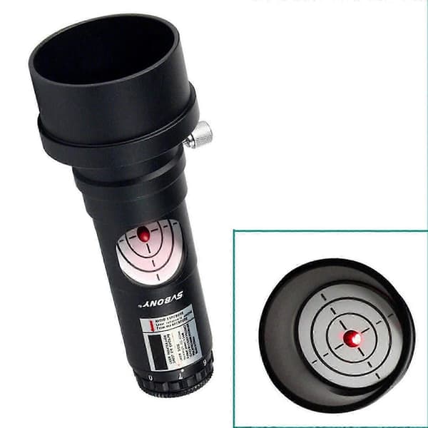 1,25\" Laserkollimator 7 lysstyrkeniveauer til reflektorteleskoper med 2\" adapter