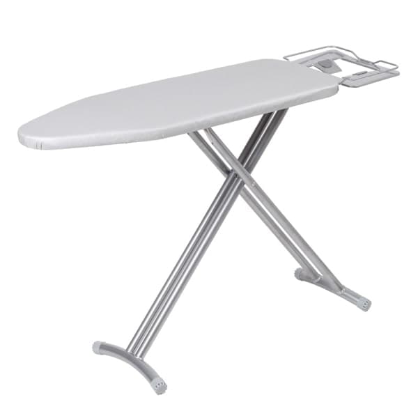 Polyester Ironing Board Cover High Temperature Resistant Double Layer Ironing Board Cover Grey 130*50cm