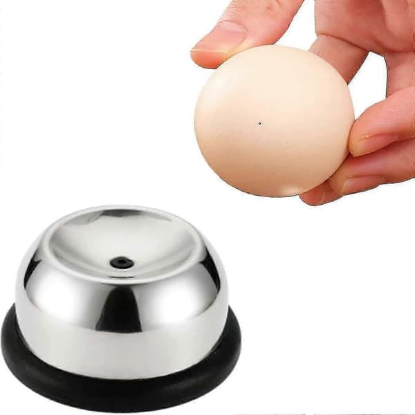 Eggåpner Egghullstikker, Halvautomatisk eggeskallnålemaskin i rustfritt stål