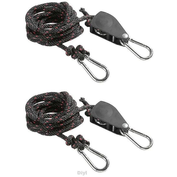 2 st justerbara nylon hållbara bärbara utomhus camping tälttillbehör