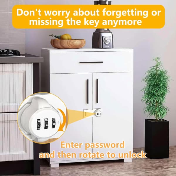 Mechanical Password Latches, Combination Cabinet Locks