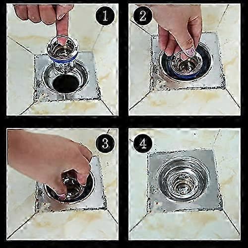 Waterproof Sink Drain Refined Copper Deodorant Drain Core