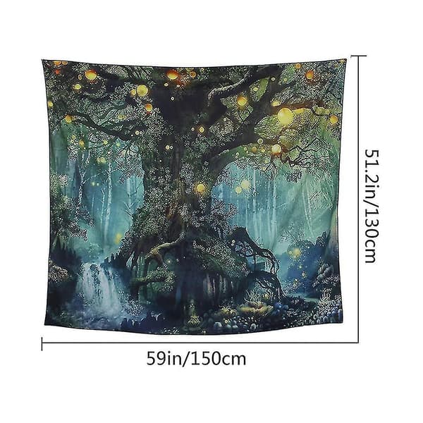 Blommig 3D-seinävaate, luova seinävaate - 4 (150*200cm, Tyyli 2)