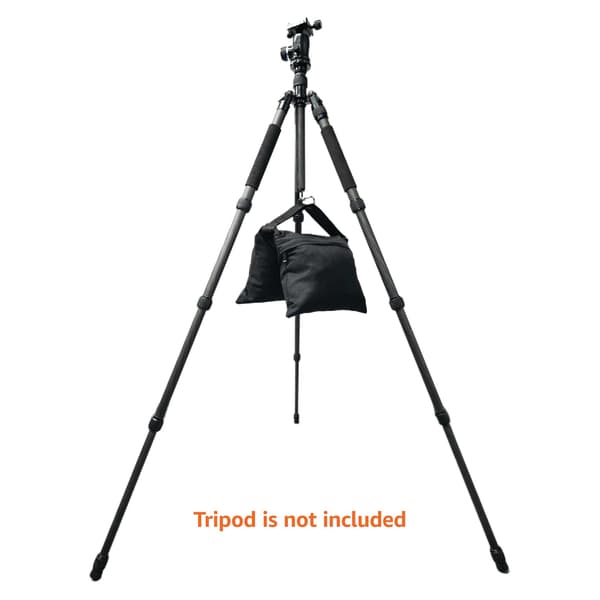 Fotostativ vægtpose, vægtholder (sort)