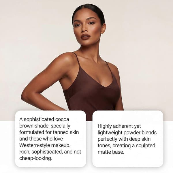 Zephocos Lightweight Flawless Cushion Foundation (Cocoa) is light and breathable, providing a smooth and moisturizing makeup look cocoa cocoa