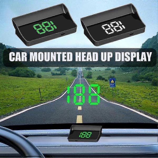 Digital USB GPS Hastighedsmåler Head Up Display til Biler med Hastighed Km/h Universal-xdd