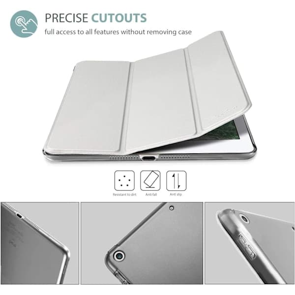 Smart Case for iPad 9.7 inch iPad 6th/5th Generation 2018 2017 (Model: A1893 A1954 A1822 A1823), Ultra Thin Light,A