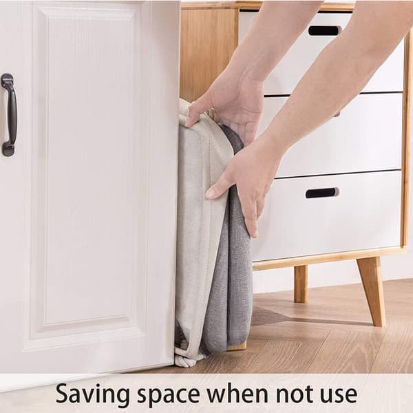 Laundry Baskets, Laundry Hamper, Foldable Laundry Basket with Handles, anier Dirty Laundry, Laundry Basket, Portable, Clothes Storage, 403050cm - Coffee